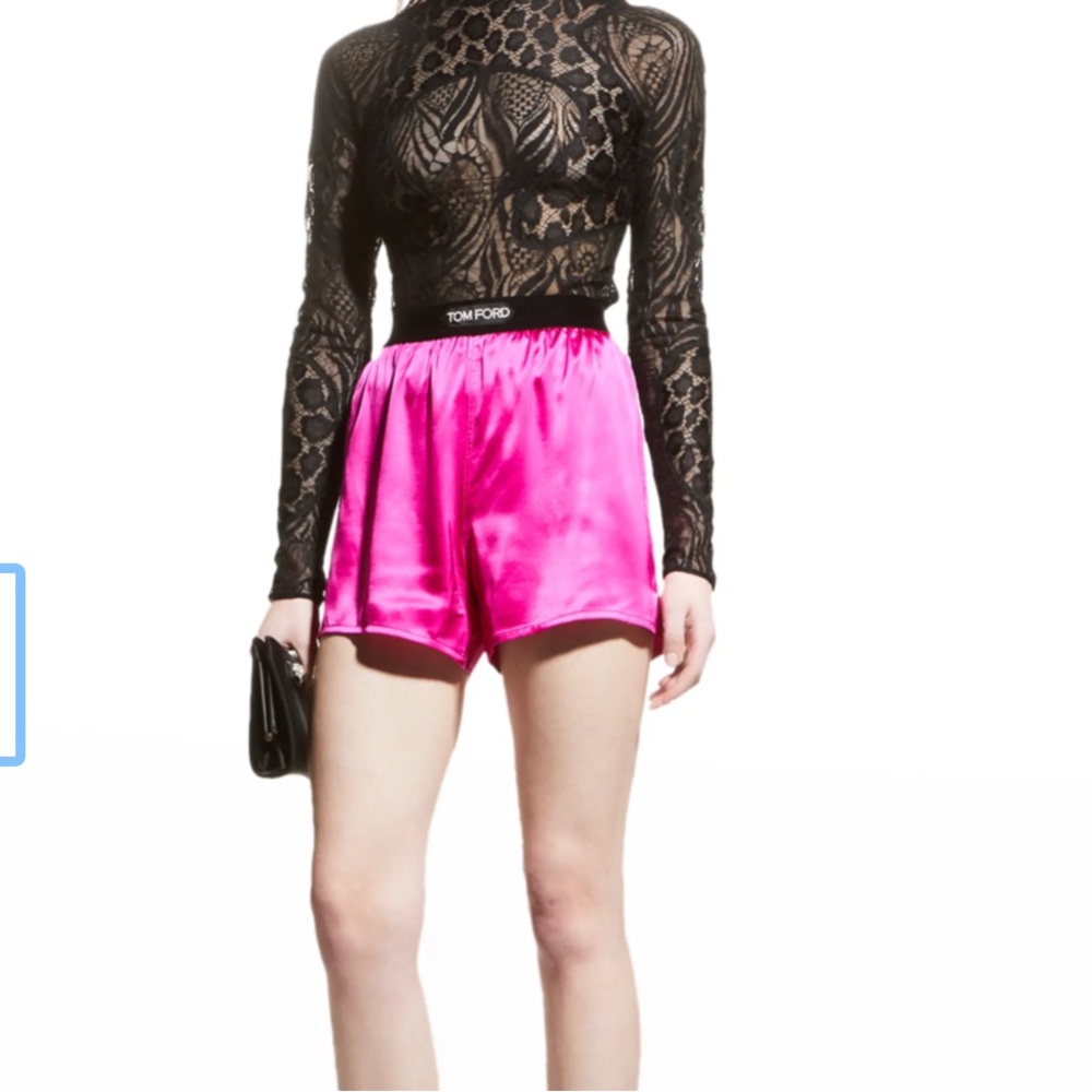 Tom Ford Silk Boxer Style Lounge Shorts